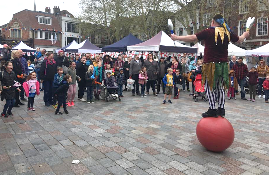 jon on ball stgeorges day salisbury 19